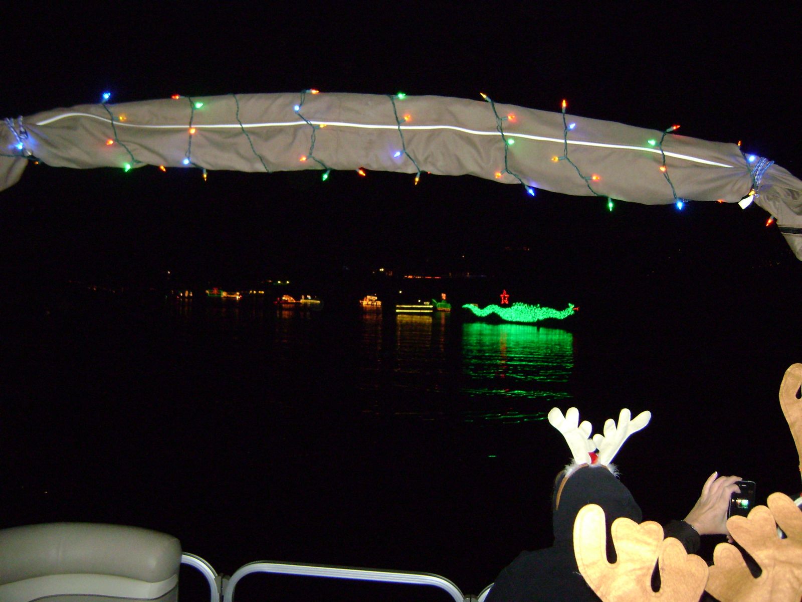 2012 Christmas Boat Parade Canyon Lake Calif.