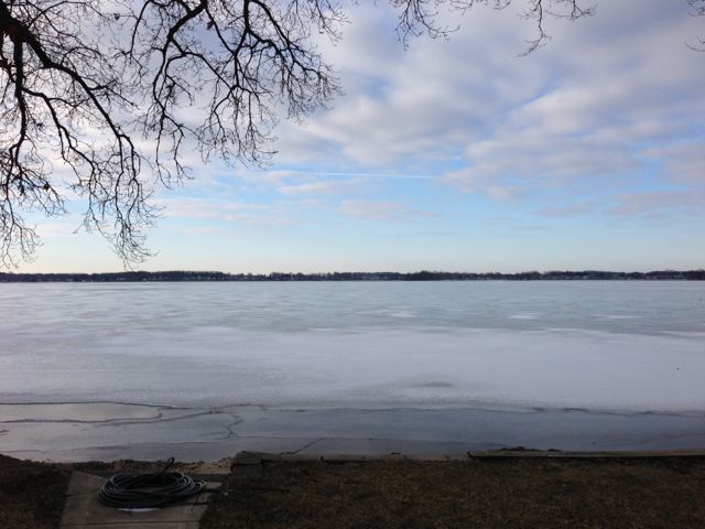 Clear Lake morning Ice