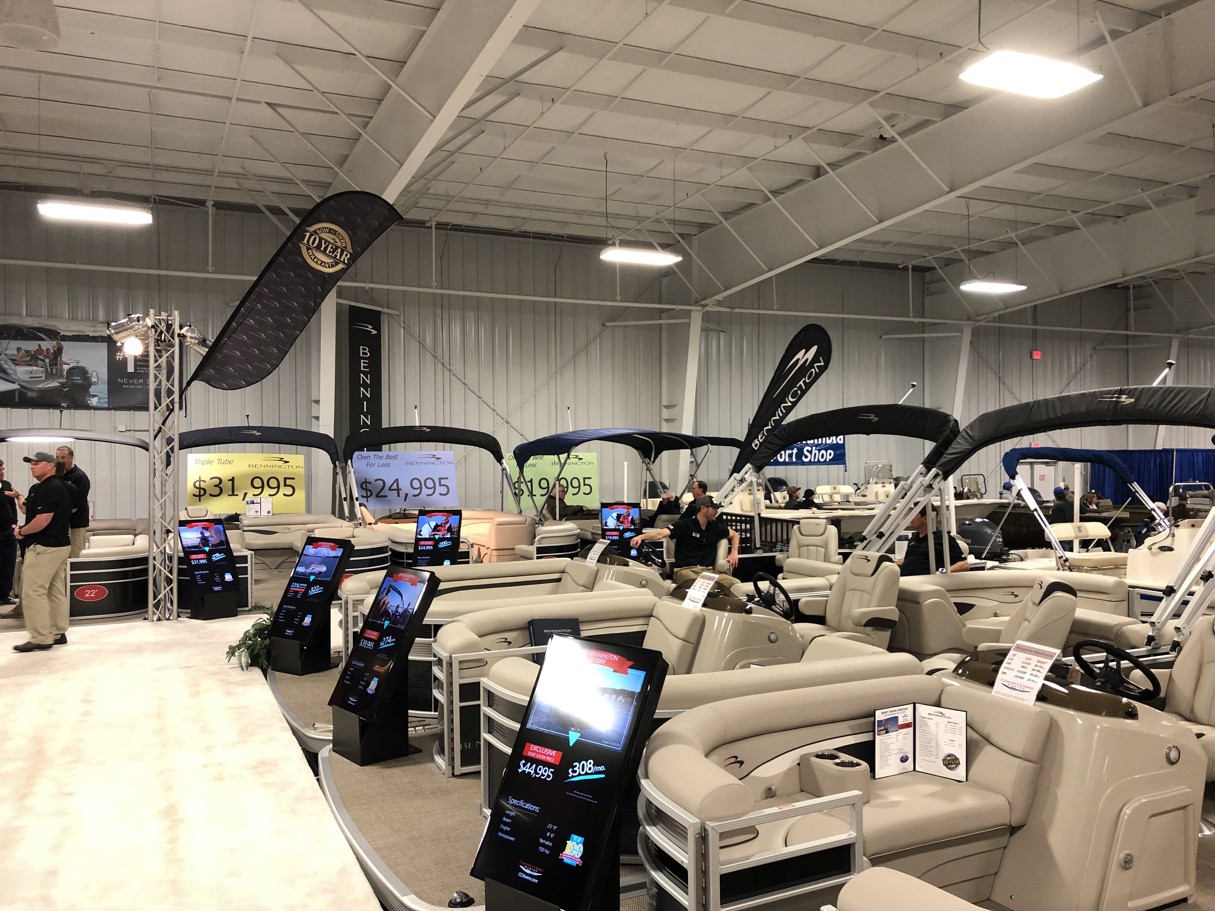 Columbia South Carolina boat show.