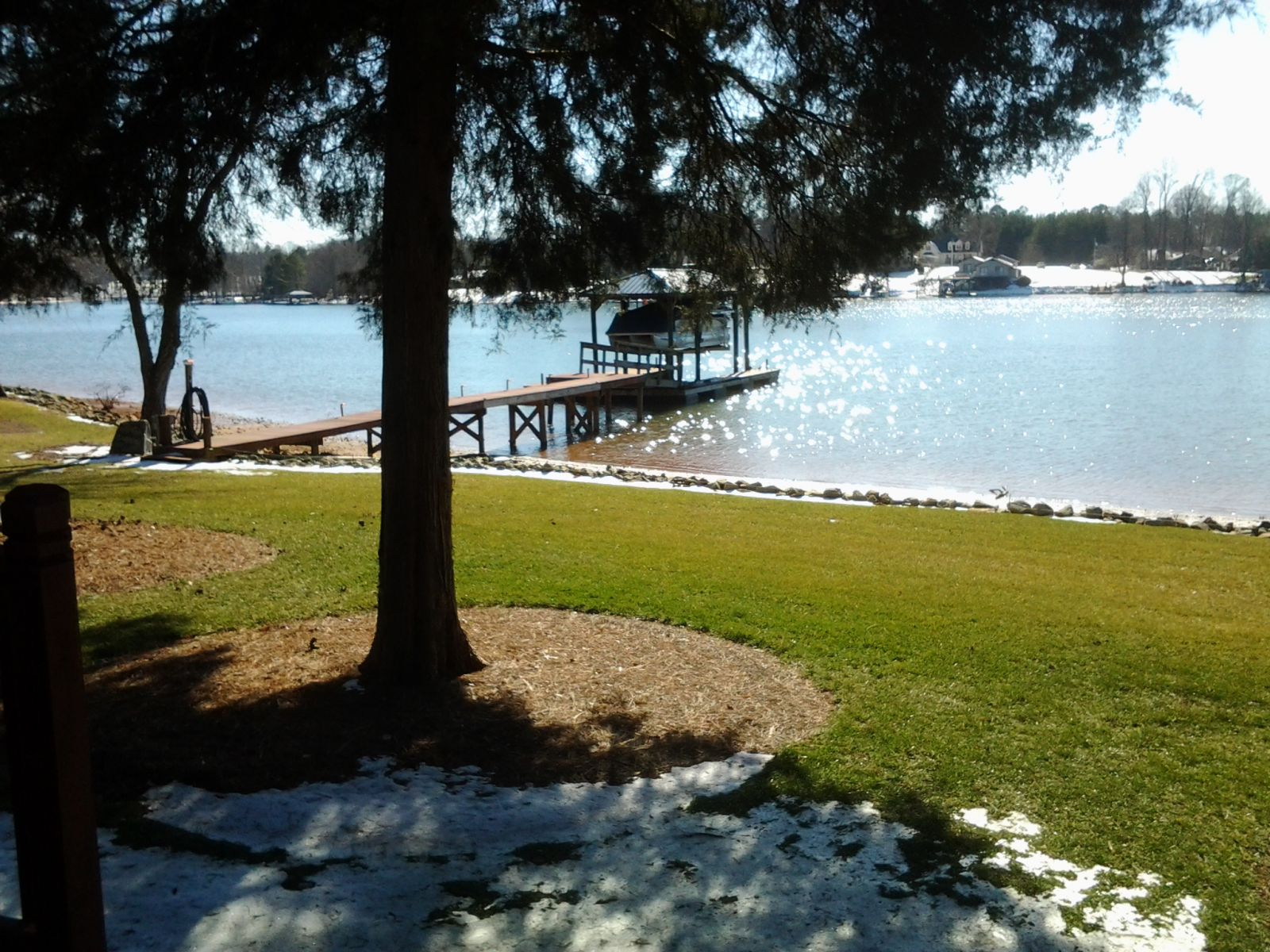 lake 3 days after snow 2014