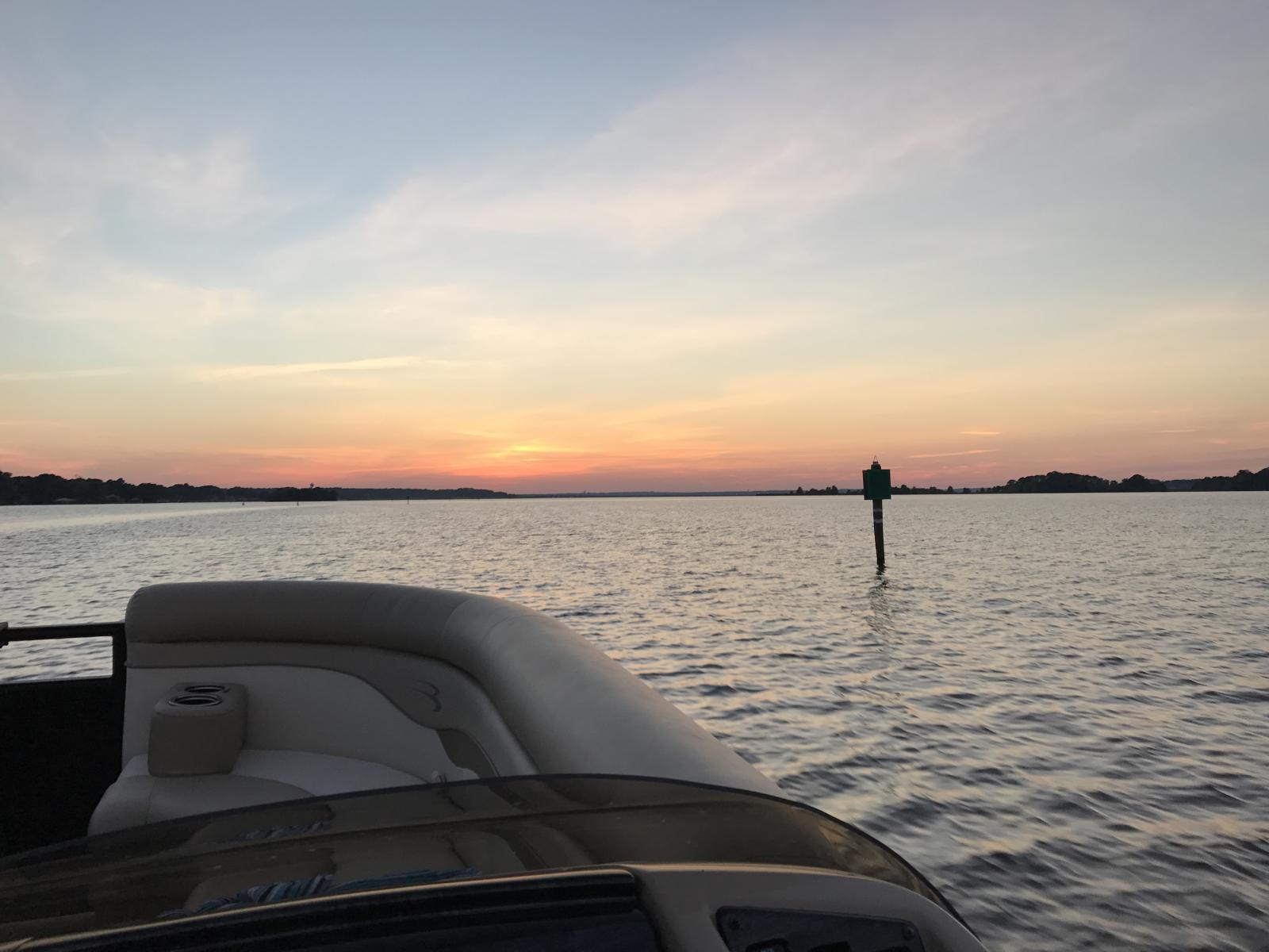 Our Thursday evening sunset cruise.