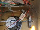 under helm wiring to negitive bus terminal using crimped ring connectors.jpg