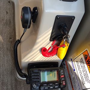 My VHF Radio/Antenna mount project