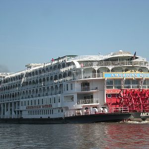 Sharing the River w/the American Queen