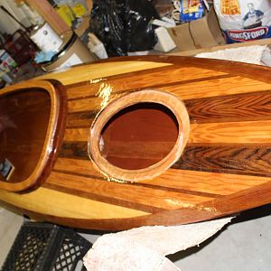 Wooden Kayak