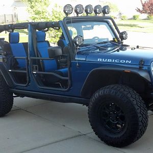 2010 Jeep JK modified tow vehicle