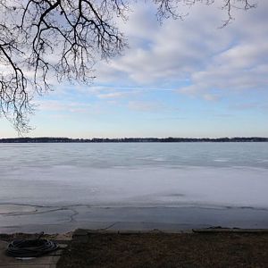 Clear Lake morning Ice