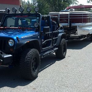 Jeep and Bennington.  Perfect combination