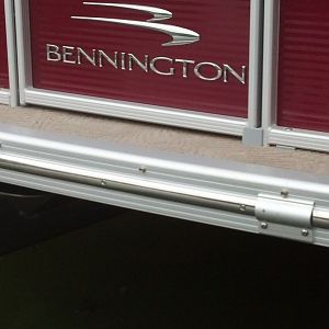 Bennington rub rail protectors