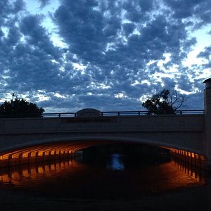 Washington Street Bridge. Yahara River. Madison, Wi