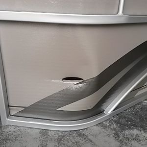 Premier new panel FedEx damage