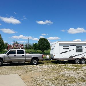 The other set up, 2008 Rockwood Roo 21SS