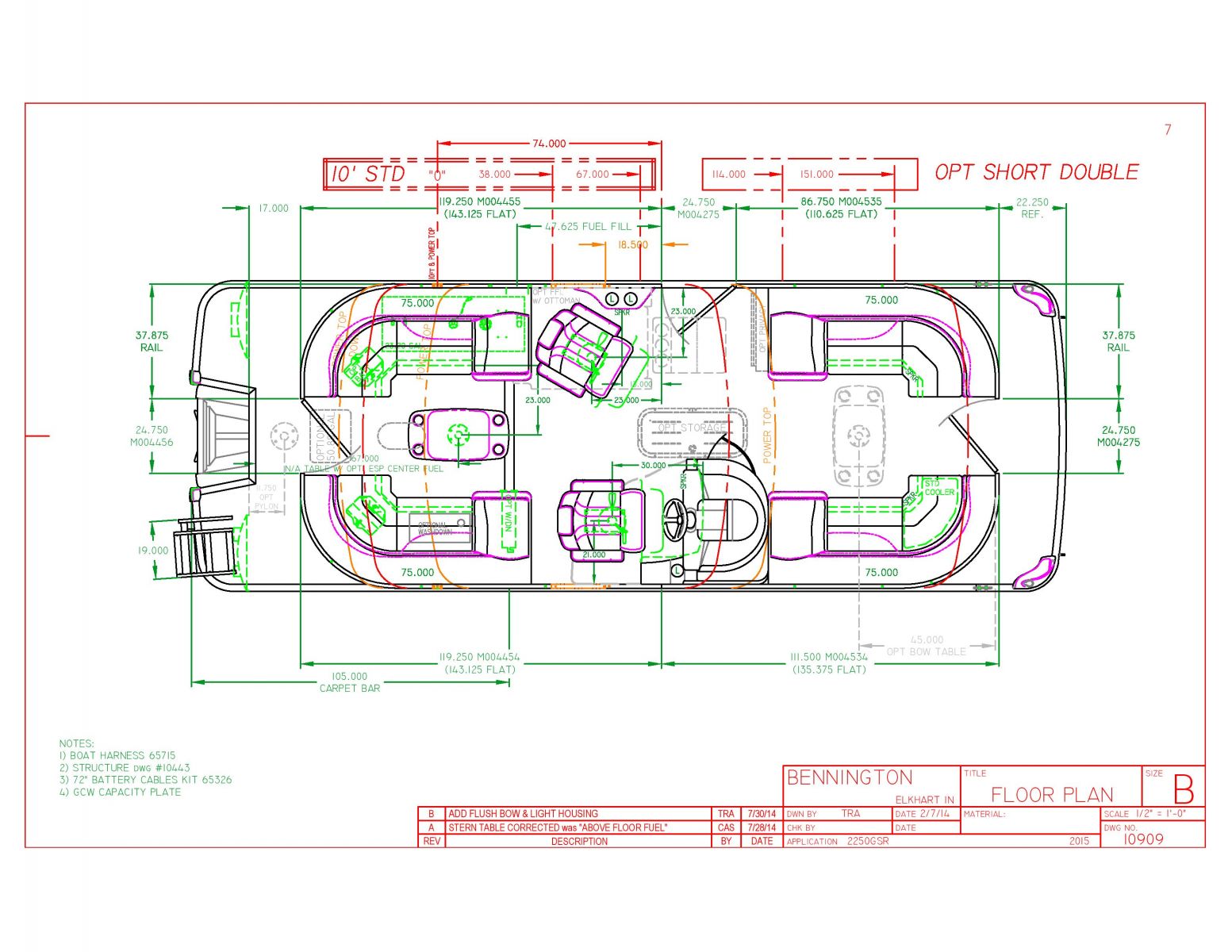 2250GSR - Drawing