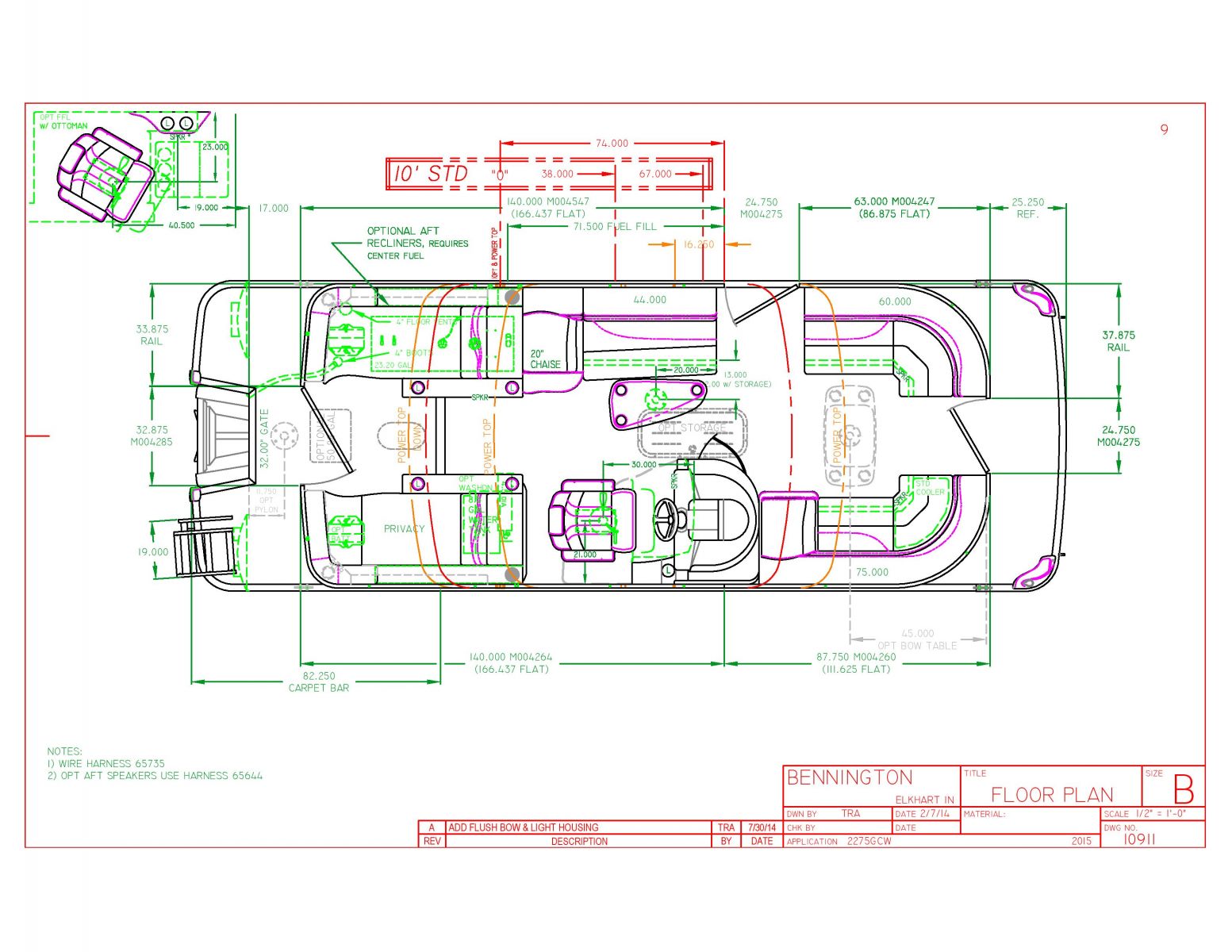 2275GCW - Drawing