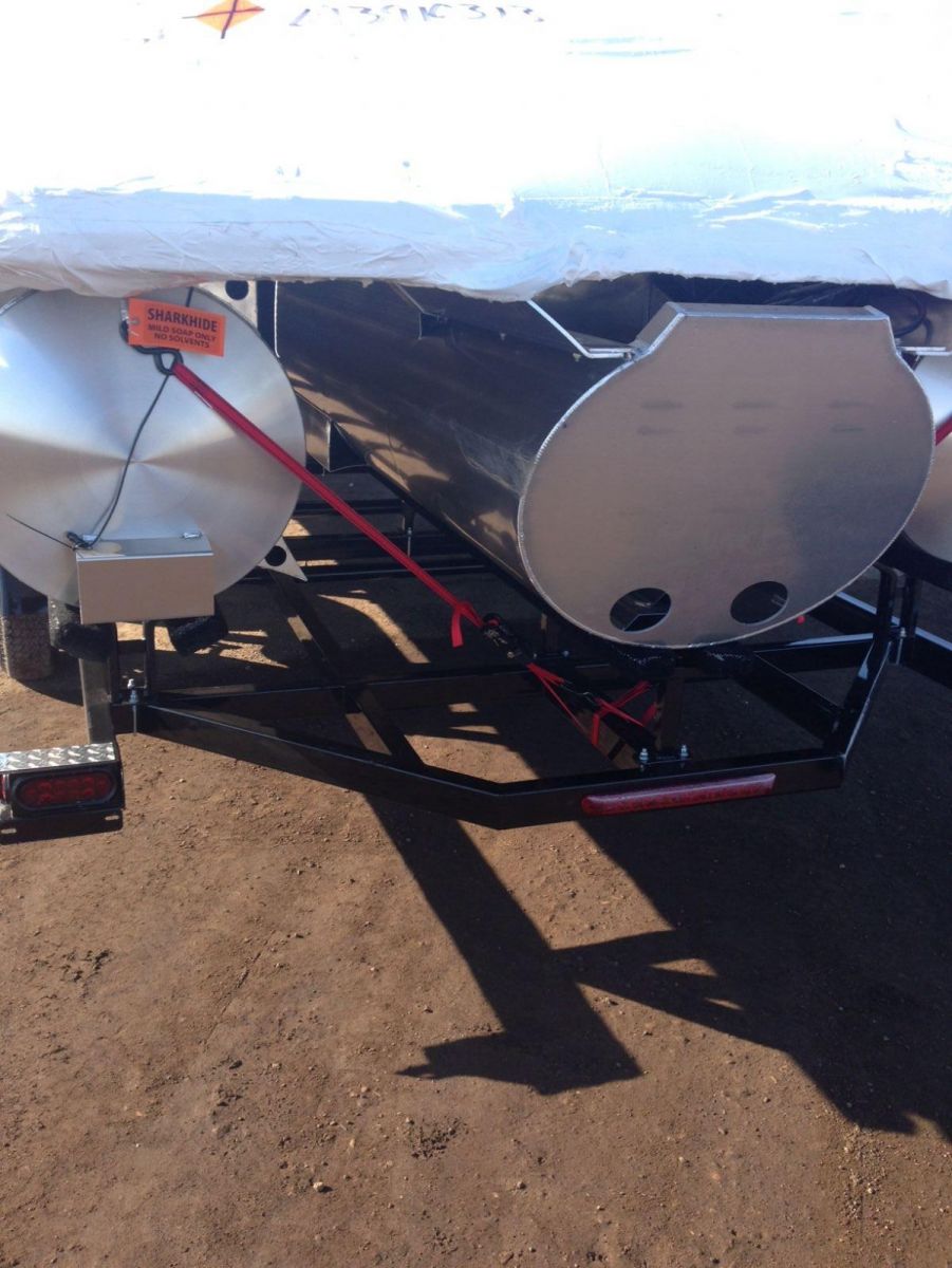 Bennington factory delivery - Mid America Trailer fit