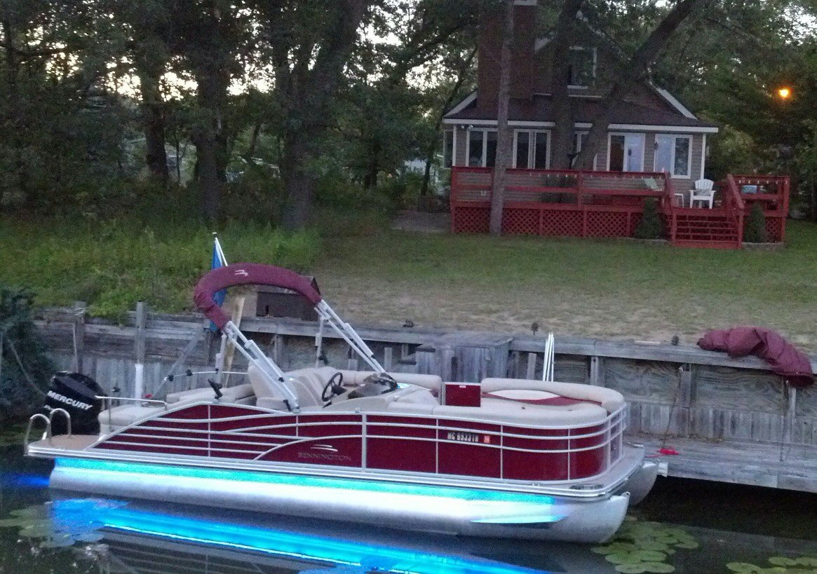 Benny At Rebuilt cottage