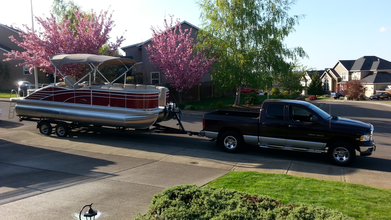 Boat is home.