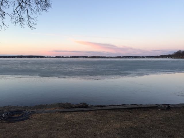 Clear Lake Ice Off 2015