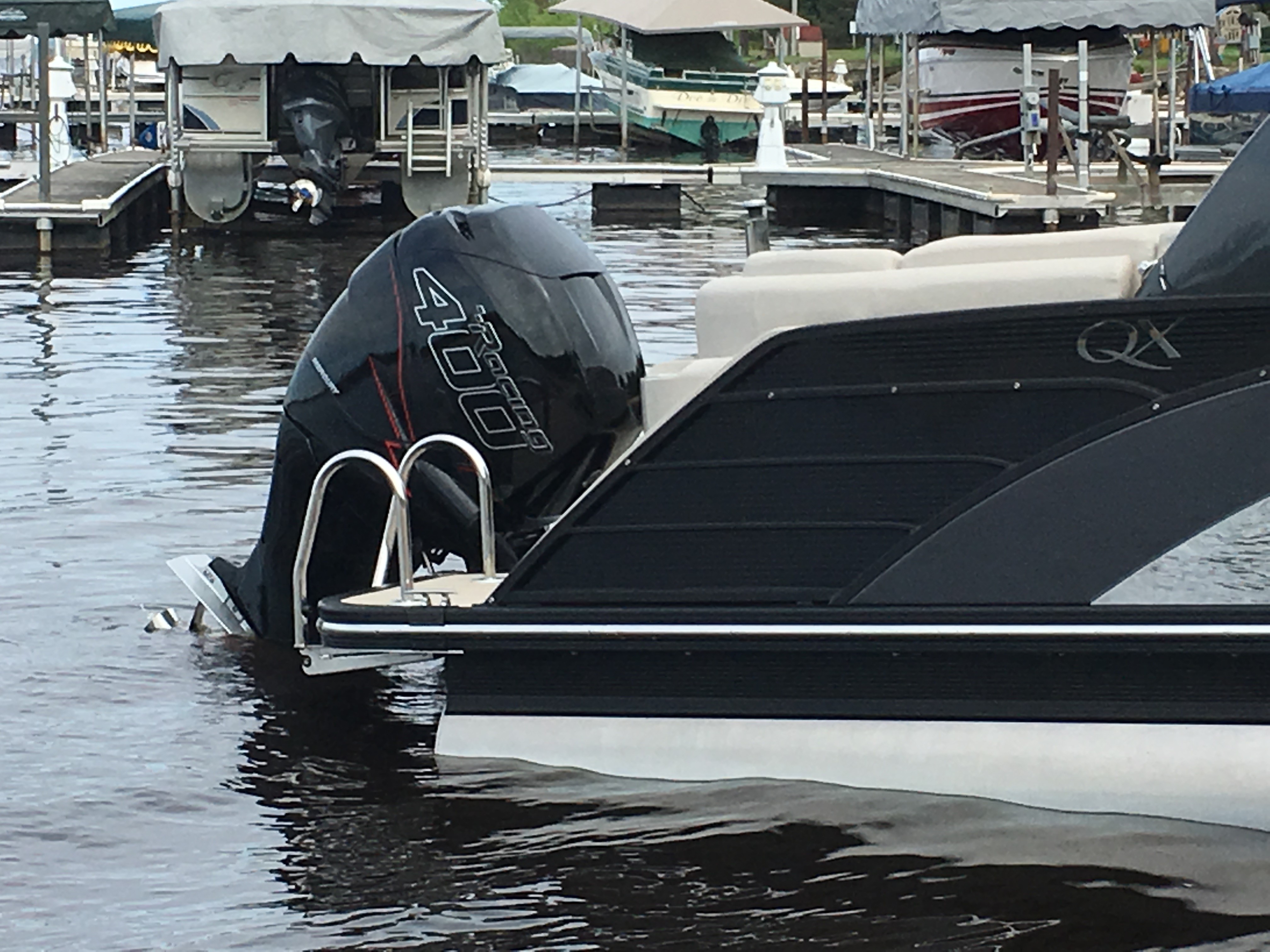 first ride on the new boat