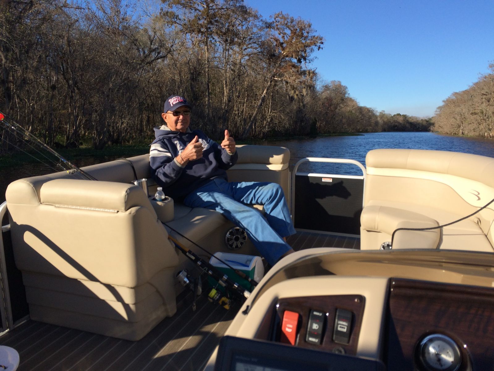 Happy to be fishing