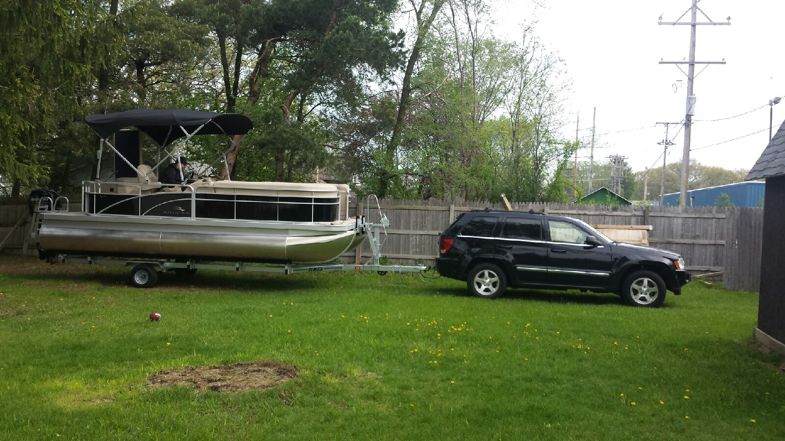 Jeep And Boat