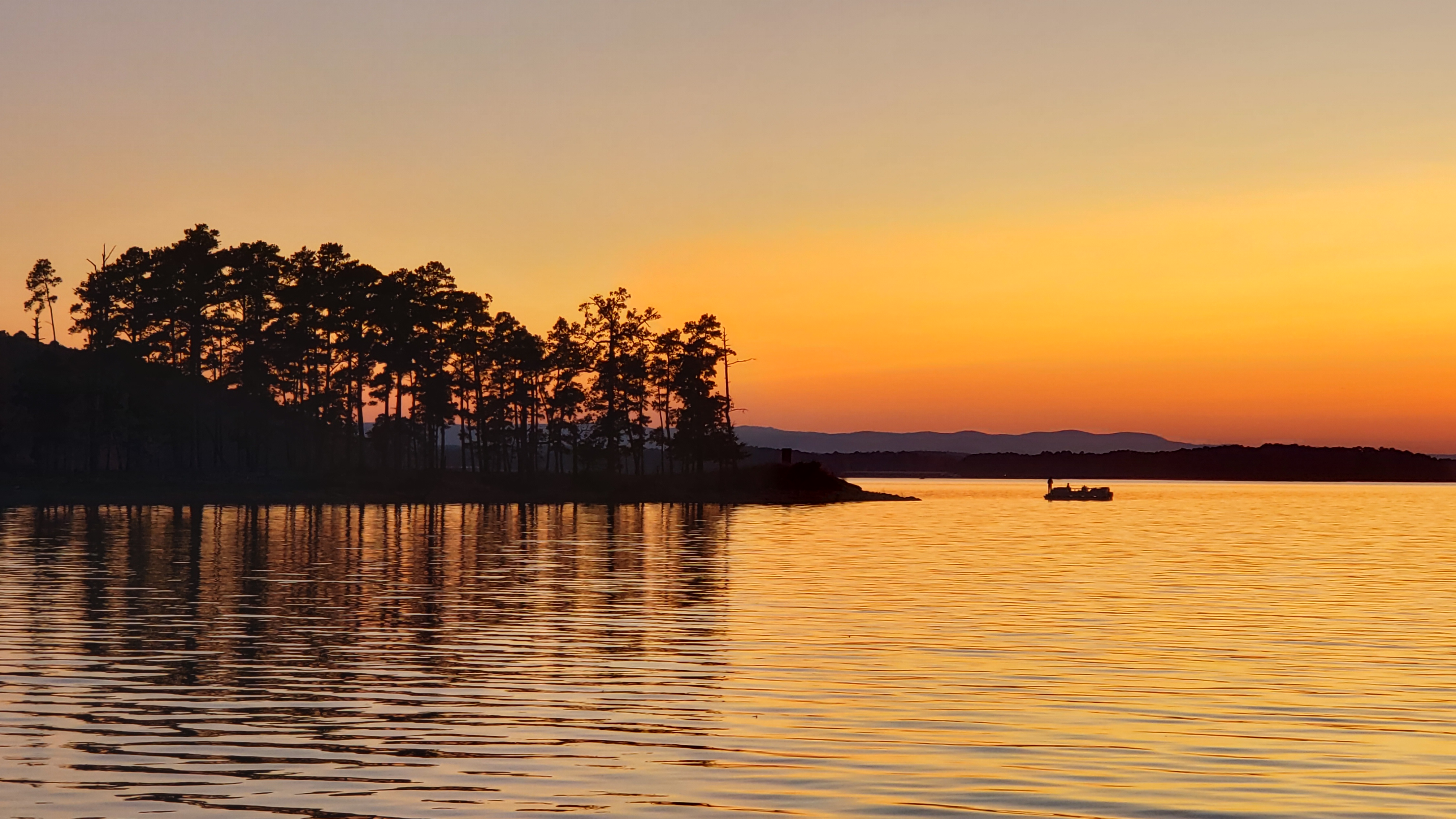 Lake Ouachita Sunset