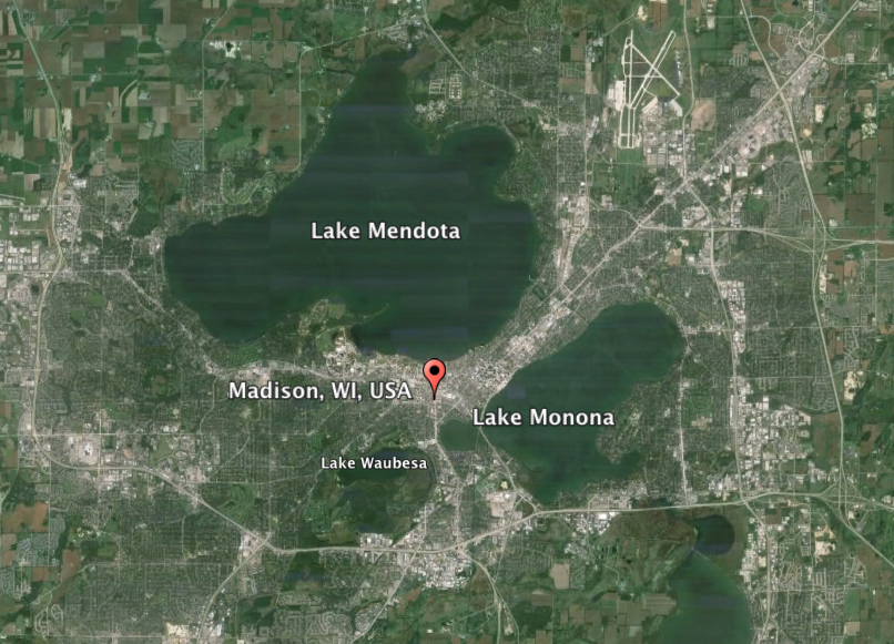 Madison Lakes   Satellite