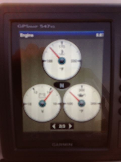 MercMonitor And Garmin 547XS engine gauge display page 2