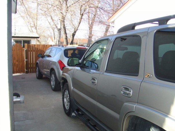 My 04 Nissan Murano and my 03 Tahoe Z71 traded it in on.