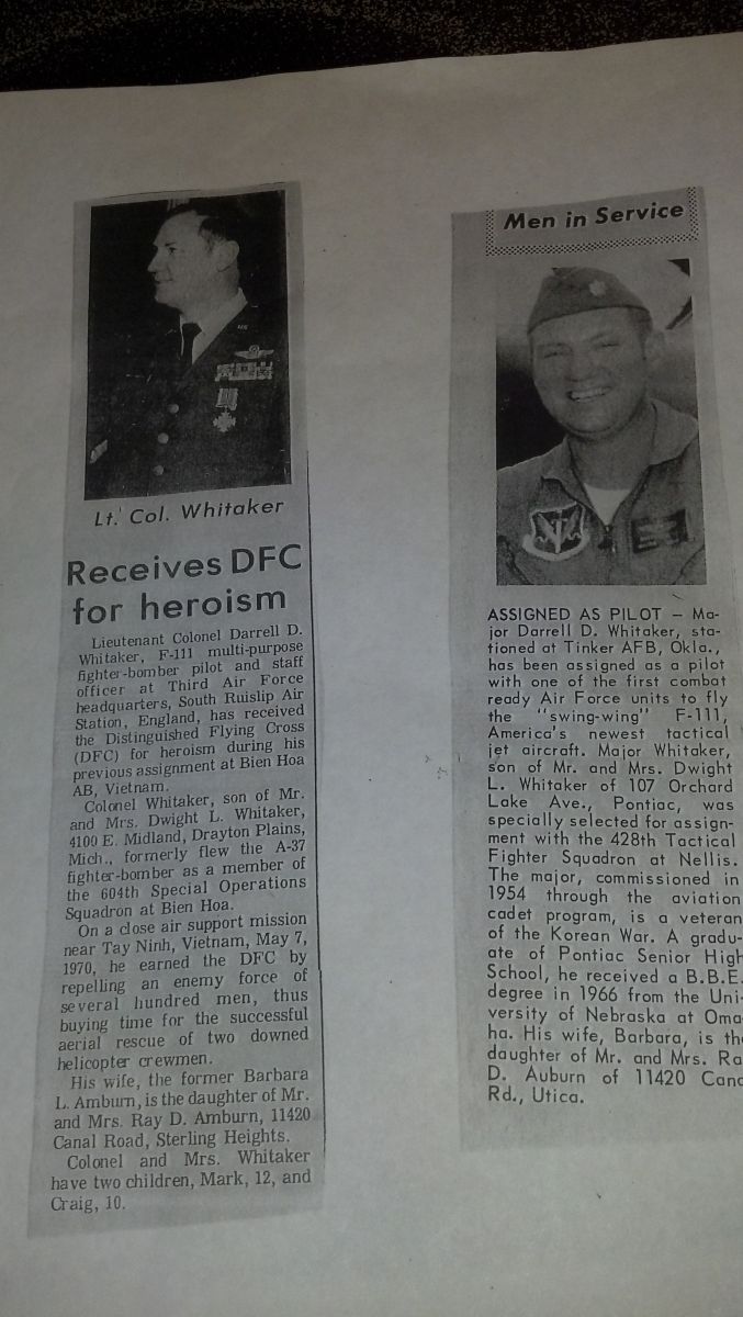 My uncle articles with 2 DFC distinguished flying cross's