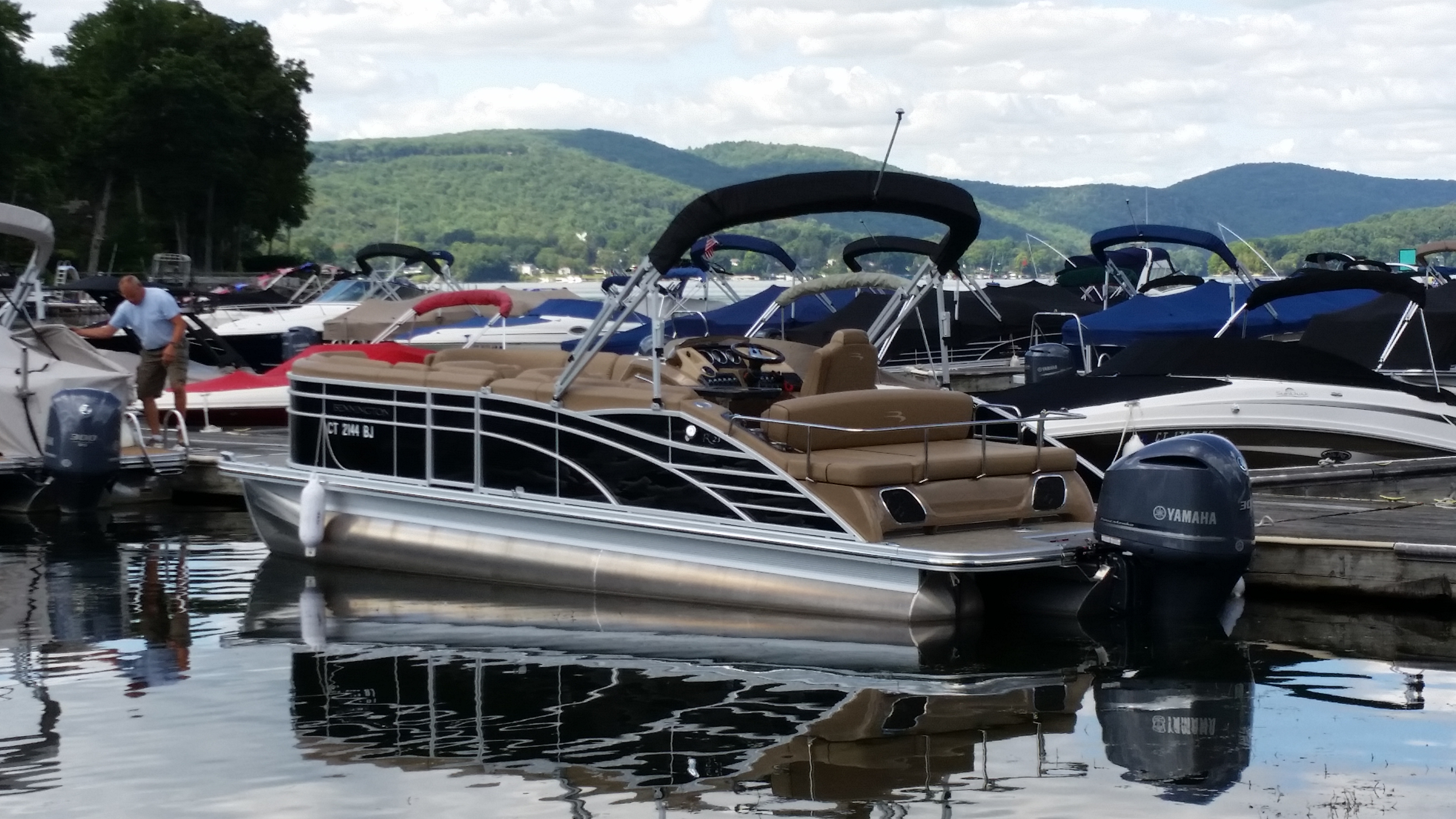 Our R23 swingback on Candlewood Lake in Connecticut