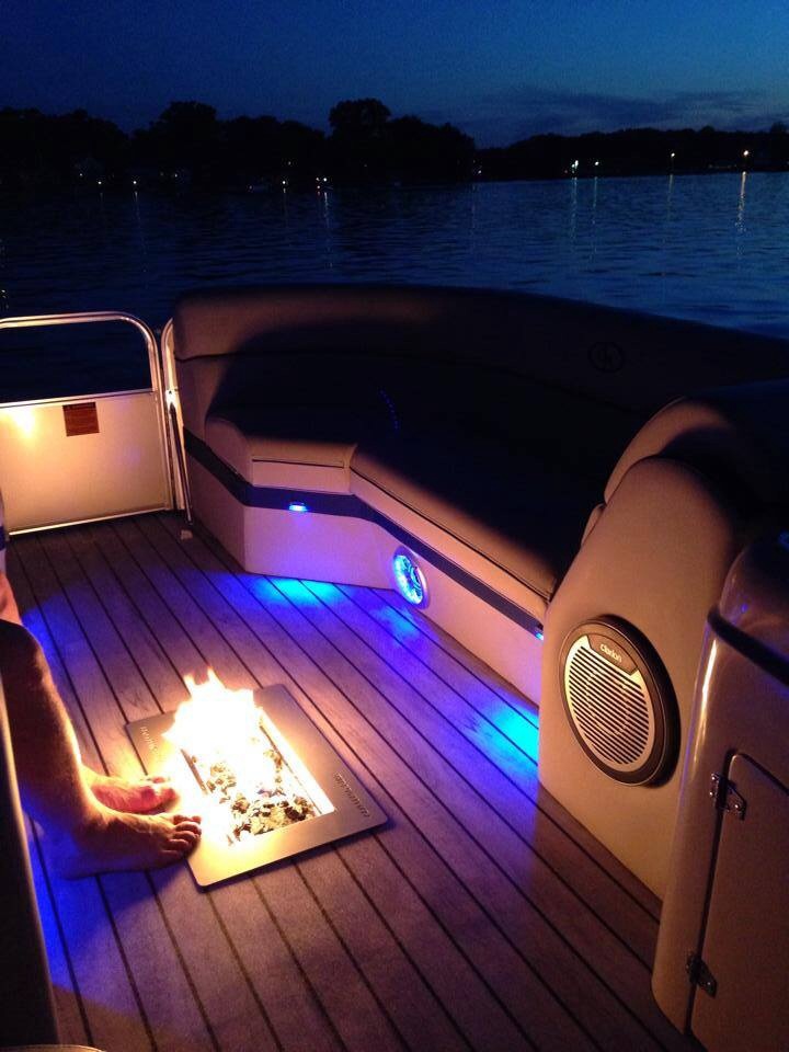 Pontoon Firepit