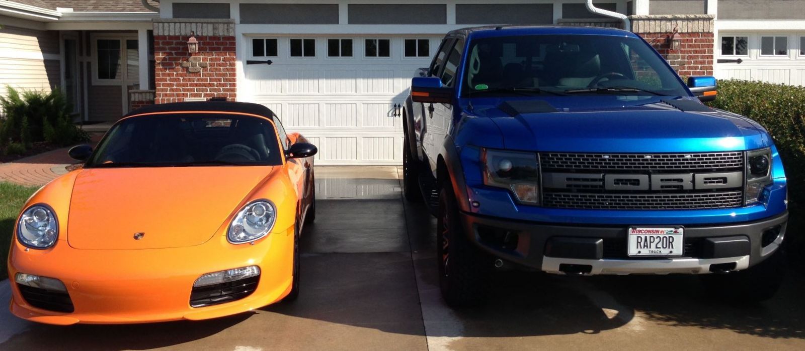 Porsche and Raptor | Club Bennington