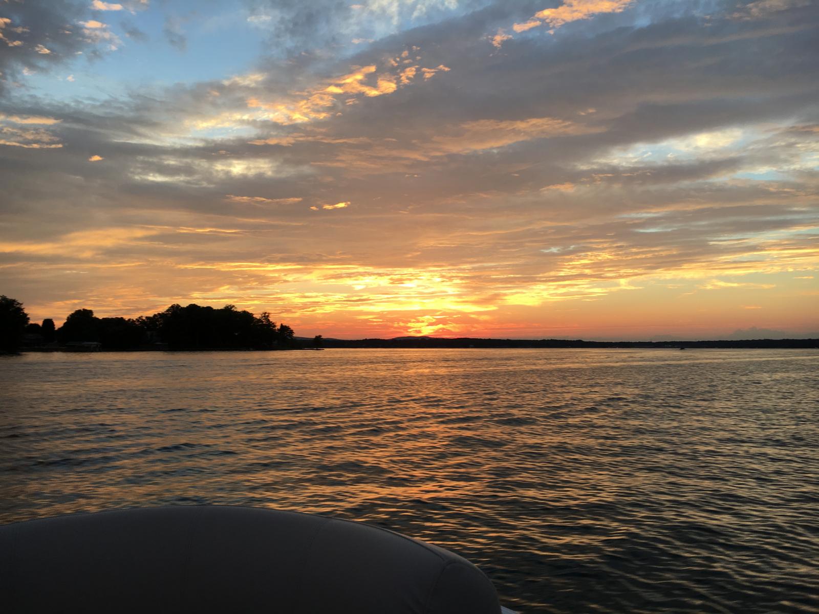 Sunset over Lake Norman