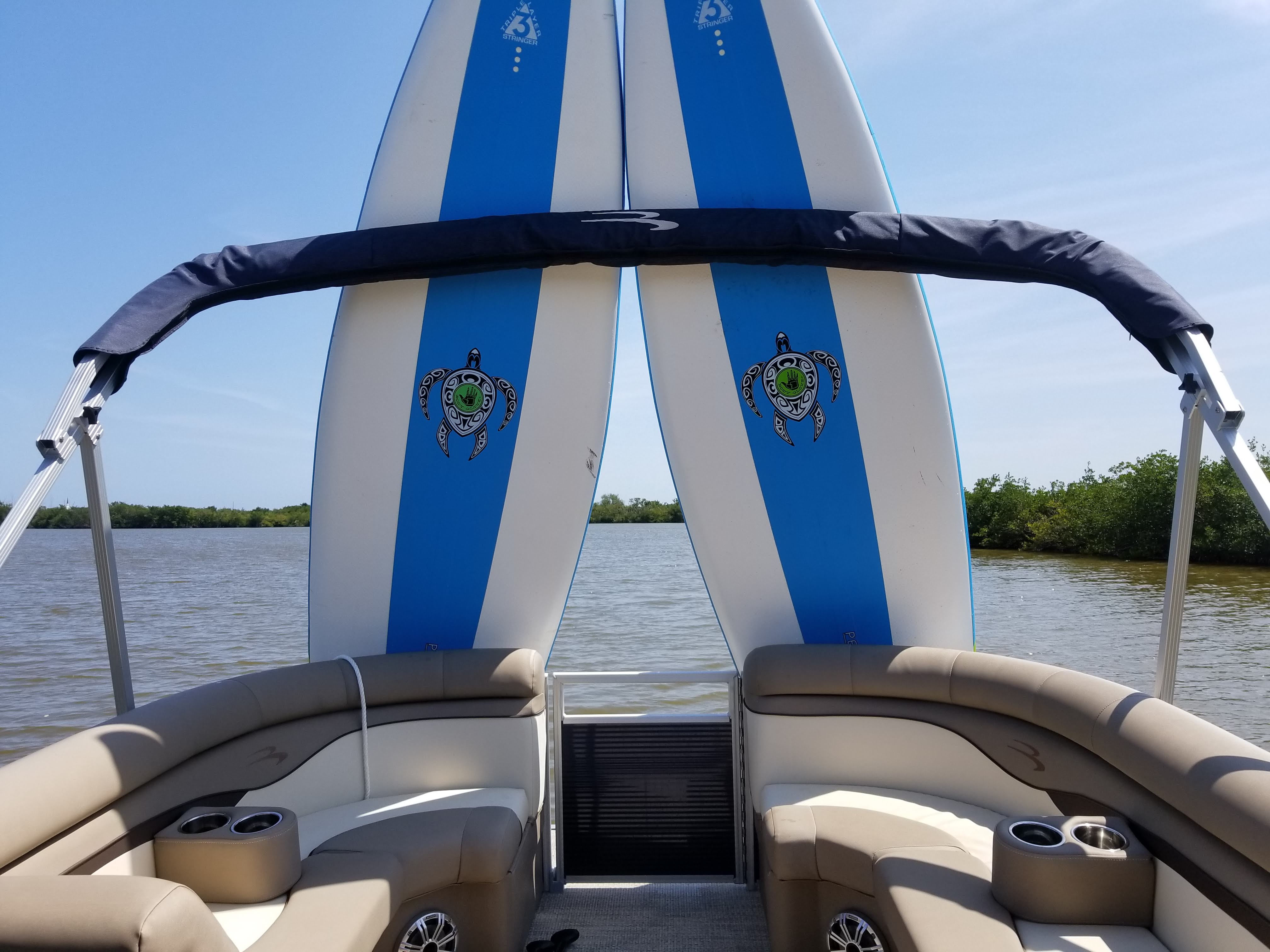 Took The Paddle boards on the 21SLX