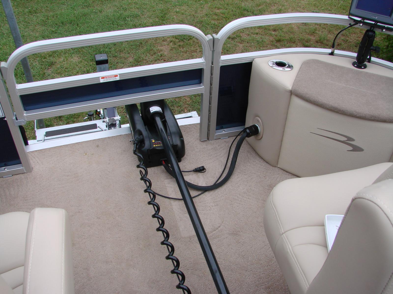 Where To Mount A Trolling Motor On Pontoon Boat