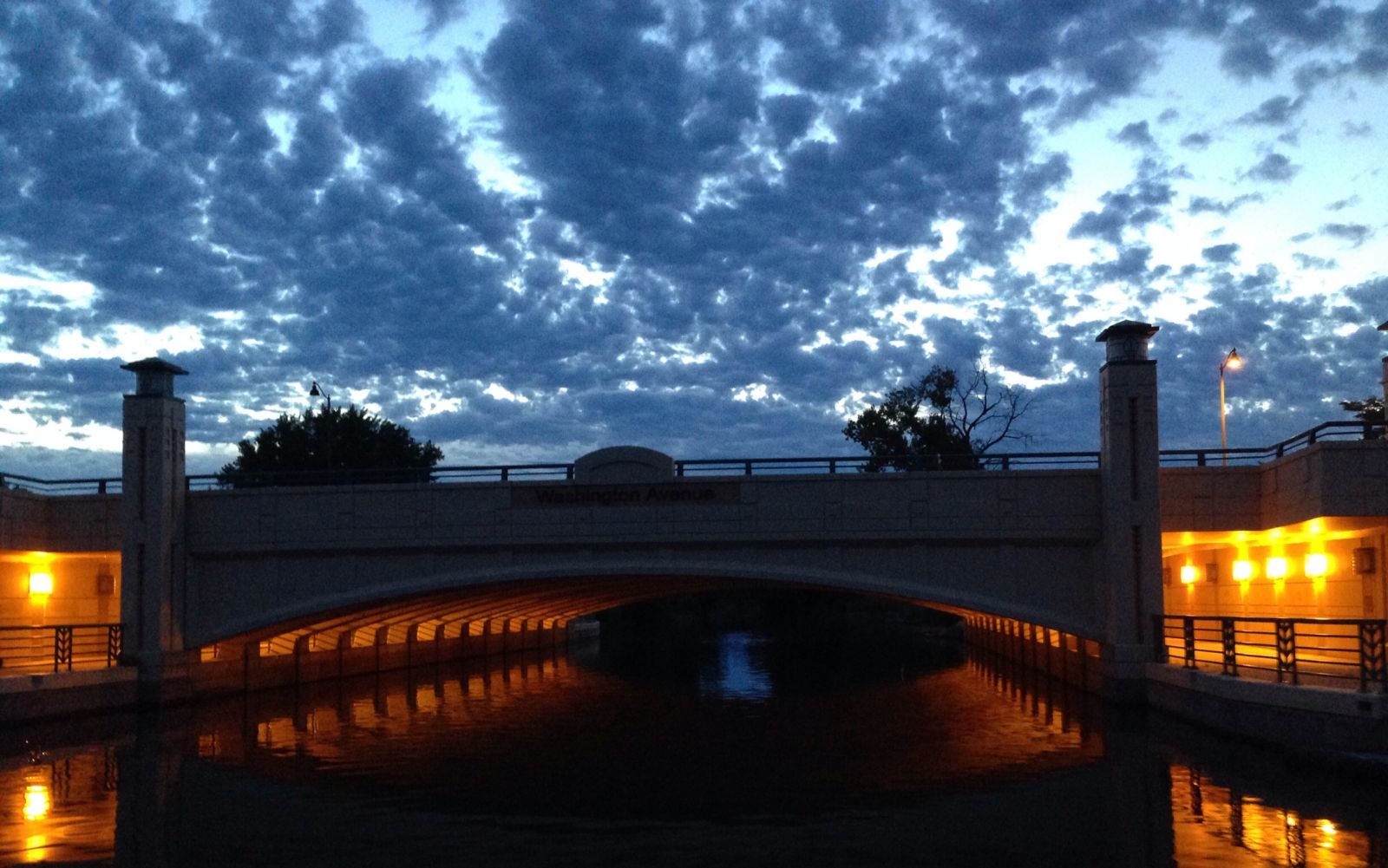 Washington Street Bridge. Yahara River. Madison, Wi