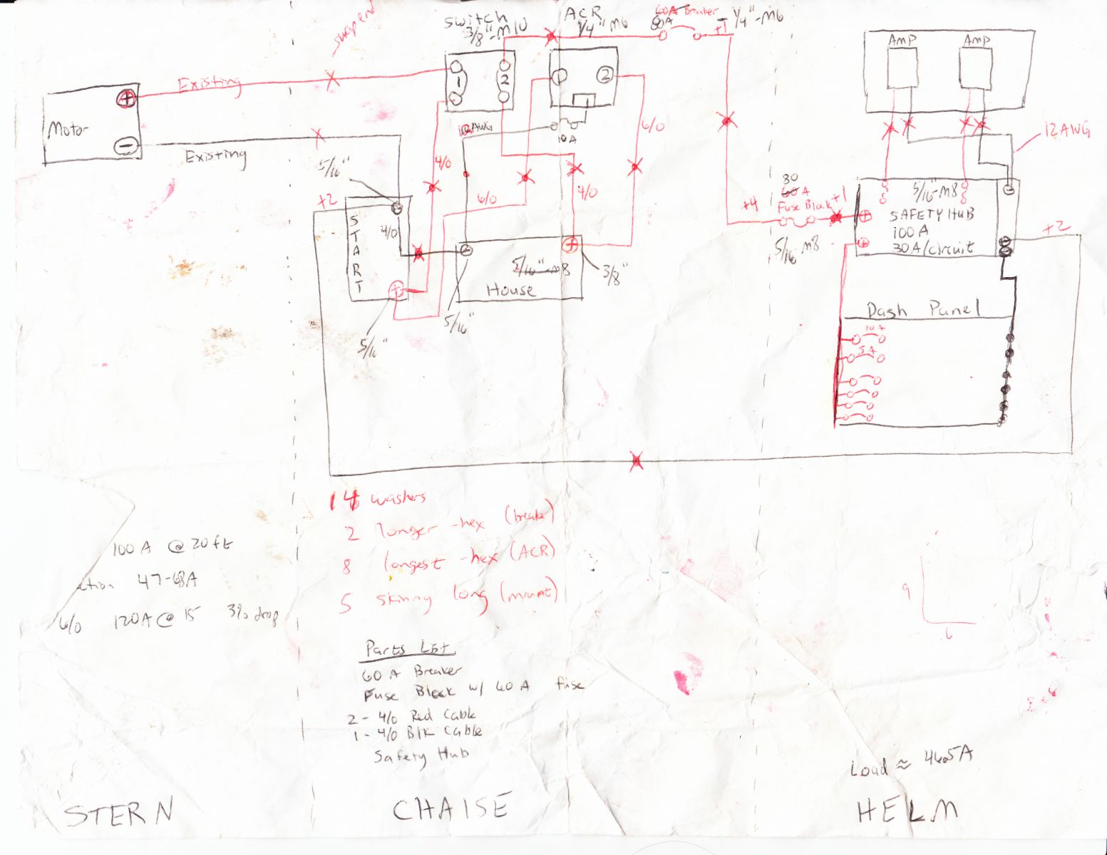 Wiring Diagram of Blue Seas mini-add-a-battery install | Club Bennington